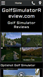 Mobile Screenshot of golfsimulatorreview.com